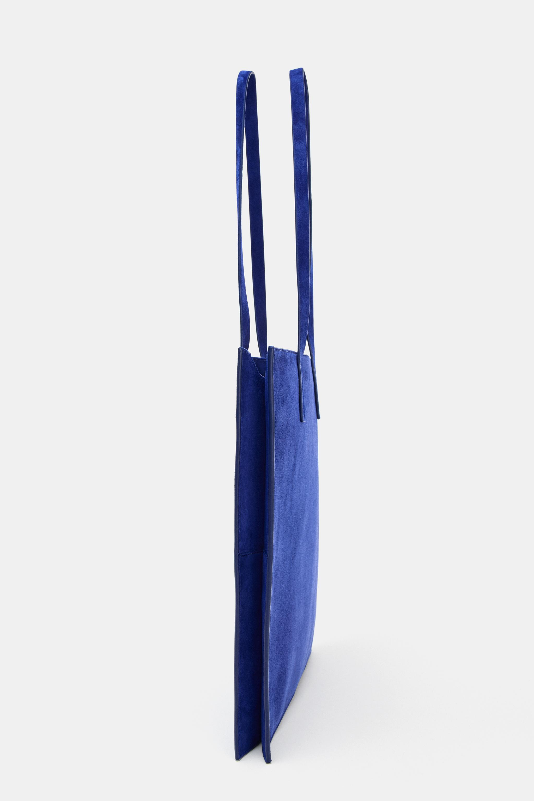 SUEDE SHOPPER BAG